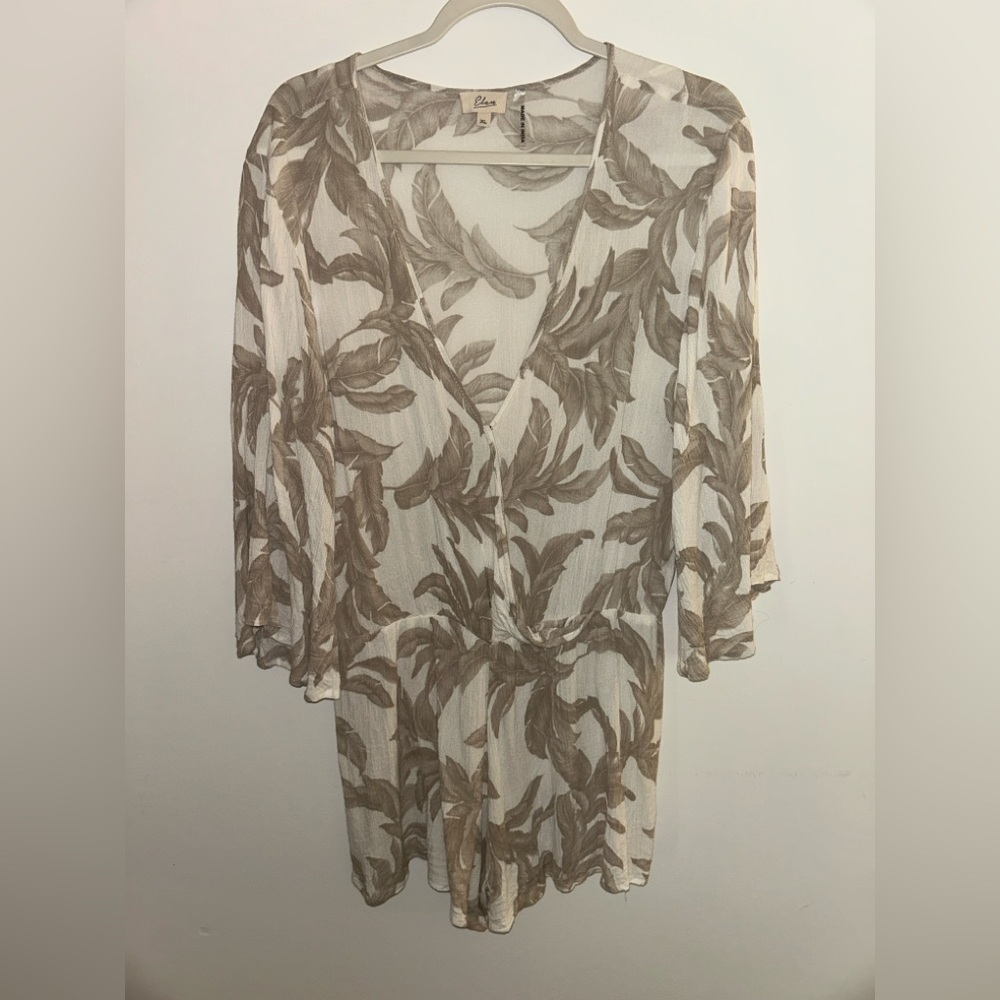 Elan 3/4 Sleeve Romper